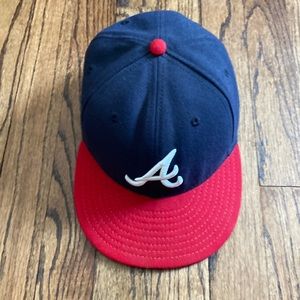 New Era 59fifty Atlanta Braves Hat 7 1/8